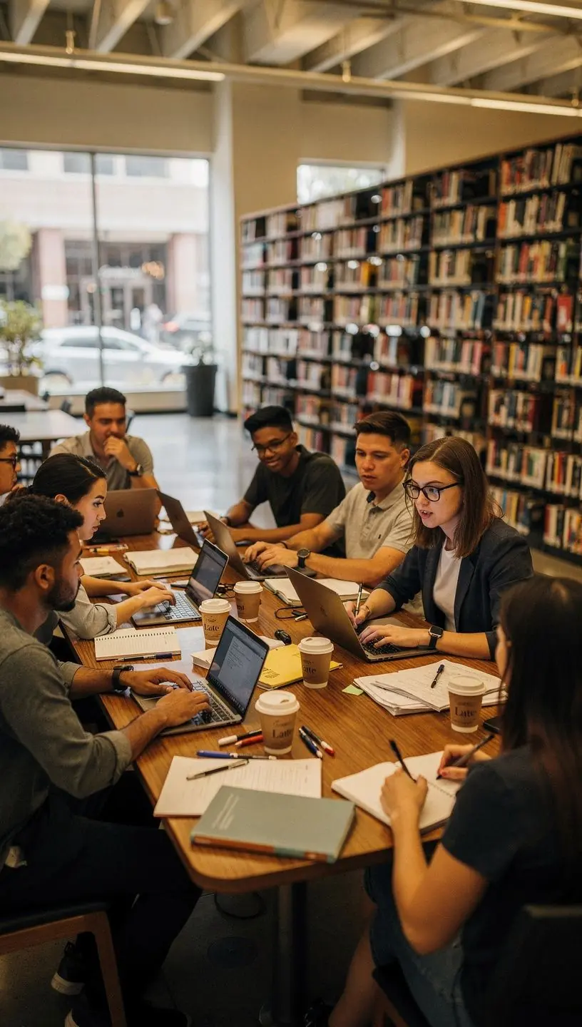 Strategic business meeting