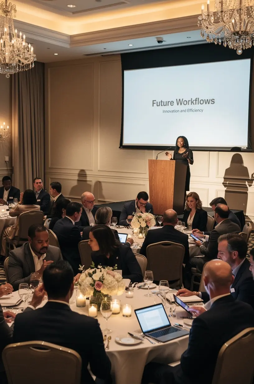 Professional team collaboration